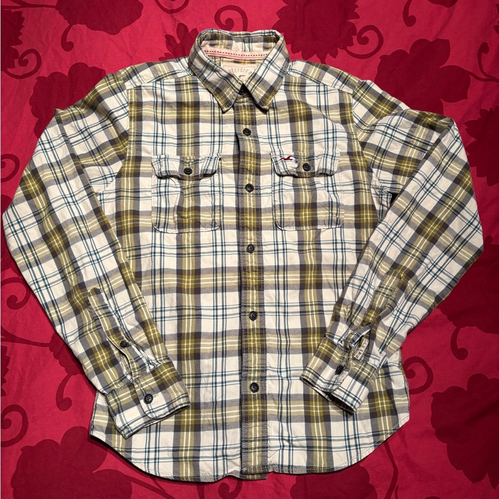 Hollister Men’s Med Flannel Shirt